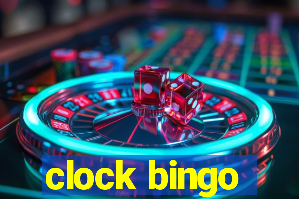 clock bingo