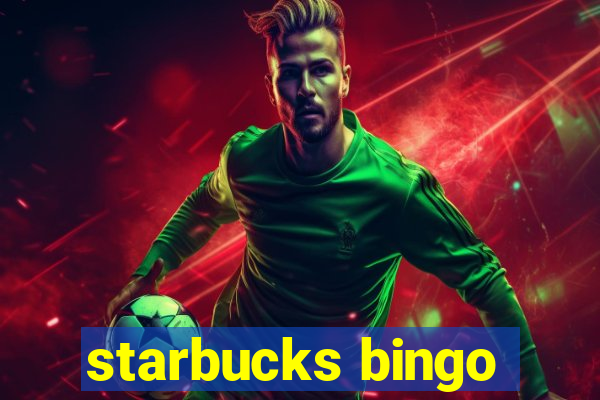 starbucks bingo