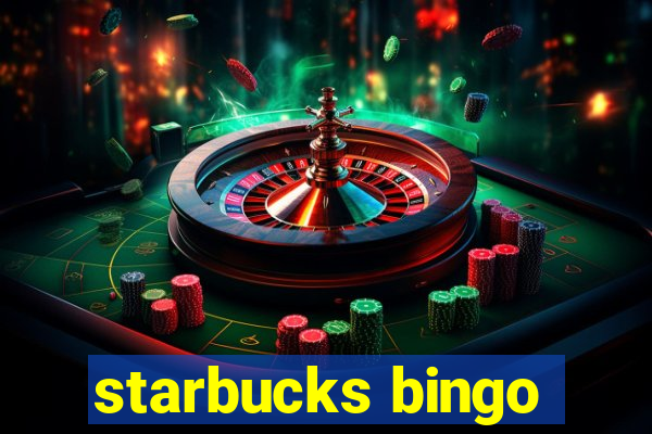 starbucks bingo