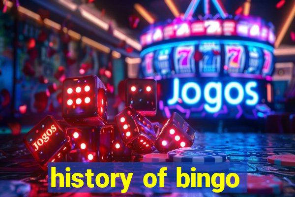 history of bingo