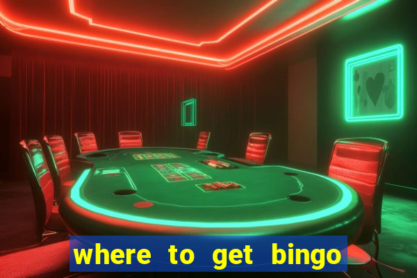 where to get bingo set in singapore