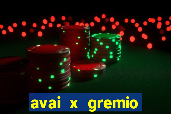 avai x gremio novorizontino palpite