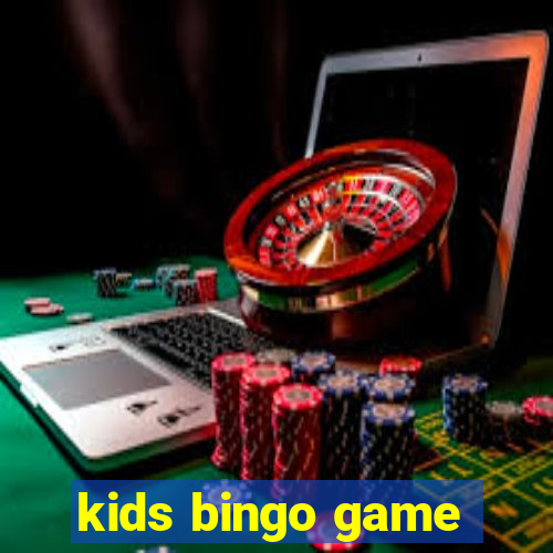 kids bingo game