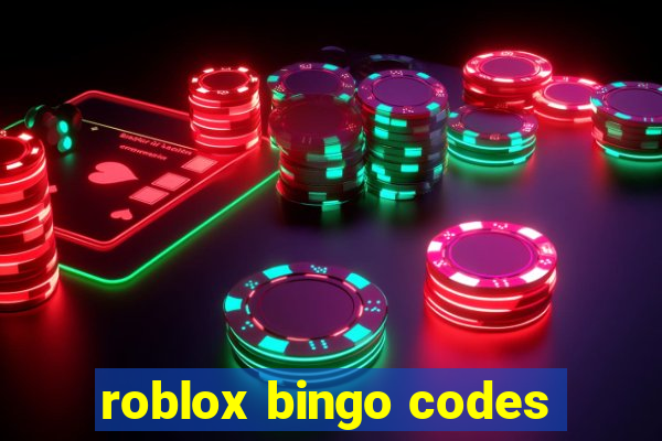 roblox bingo codes