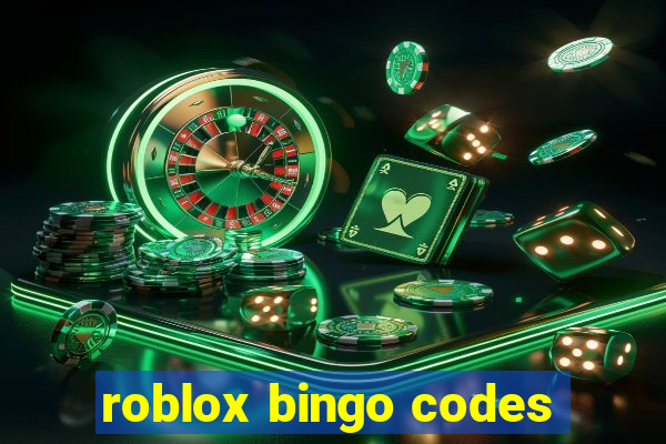 roblox bingo codes