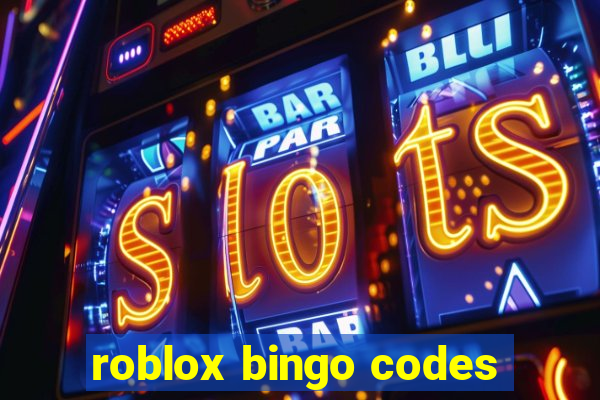 roblox bingo codes