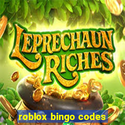 roblox bingo codes