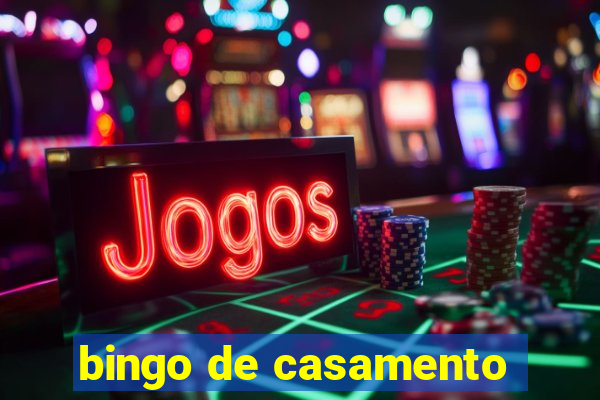 bingo de casamento