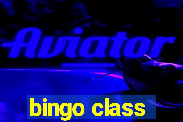 bingo class