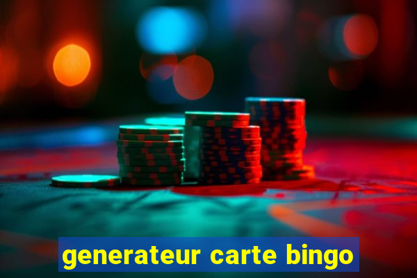 generateur carte bingo