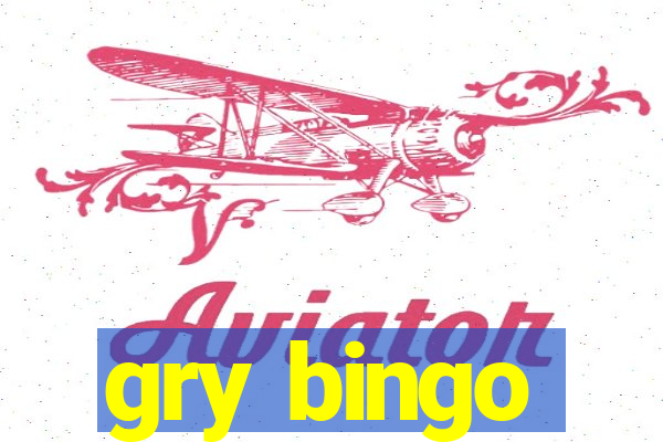 gry bingo