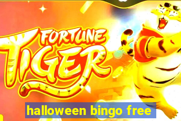 halloween bingo free