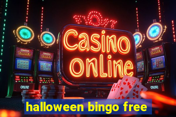 halloween bingo free