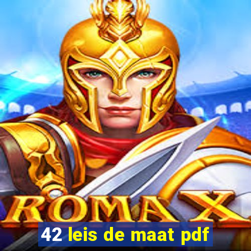 42 leis de maat pdf