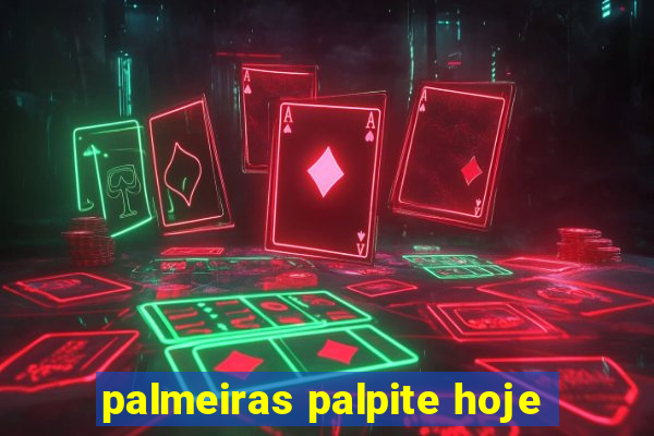 palmeiras palpite hoje