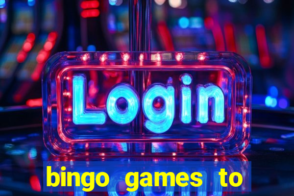 bingo games to play at home