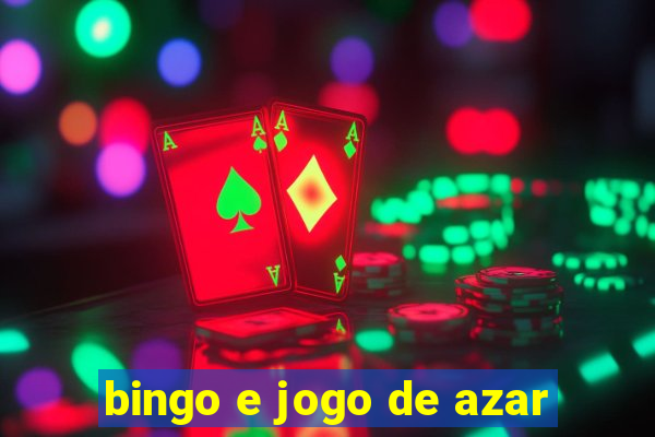 bingo e jogo de azar