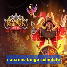 nanaimo bingo schedule