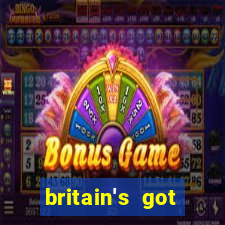 britain's got talent bingo