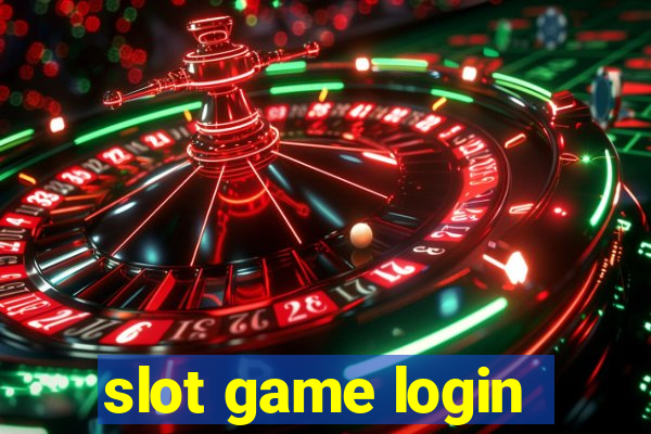 slot game login