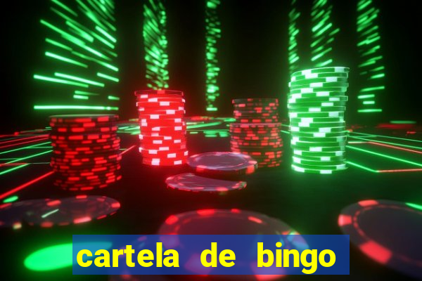 cartela de bingo para imprimir gratis