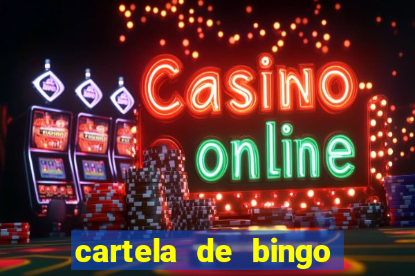 cartela de bingo para imprimir gratis