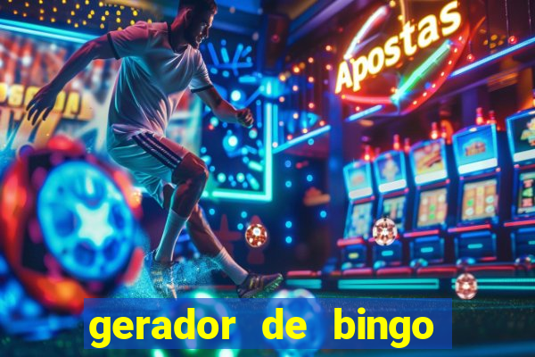 gerador de bingo de palavras