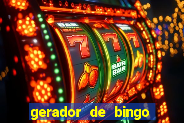 gerador de bingo de palavras