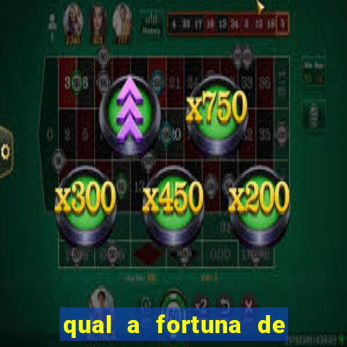 qual a fortuna de mari maria