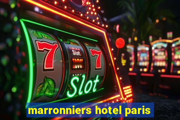 marronniers hotel paris