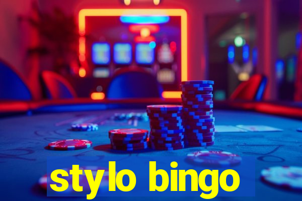 stylo bingo