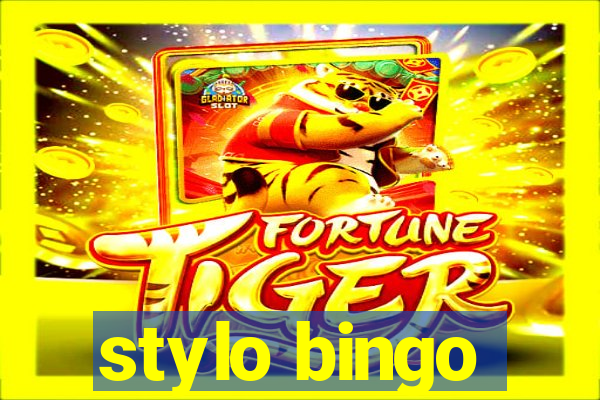 stylo bingo