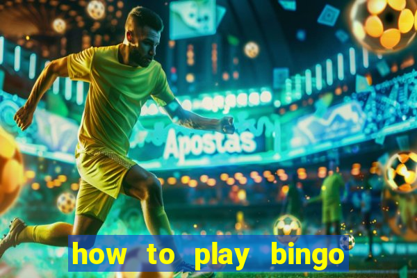 how to play bingo bonus scratch card