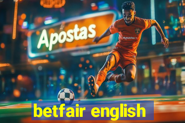 betfair english