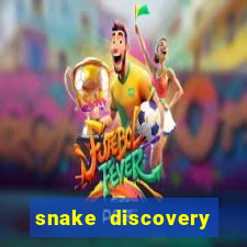 snake discovery bingo card