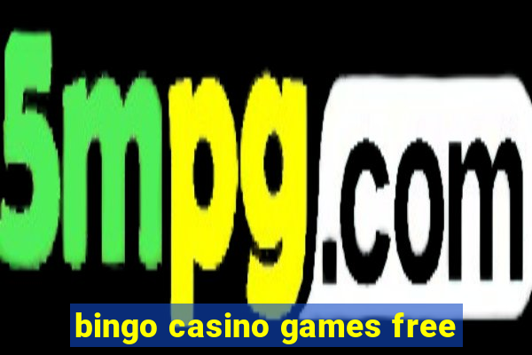 bingo casino games free