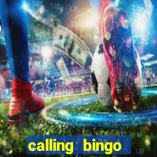 calling bingo numbers out