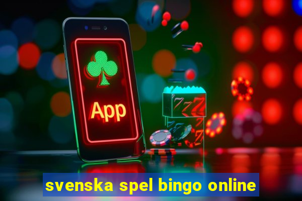 svenska spel bingo online