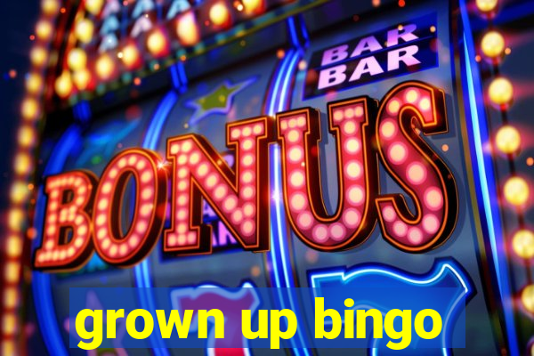 grown up bingo