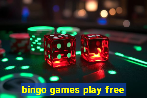 bingo games play free