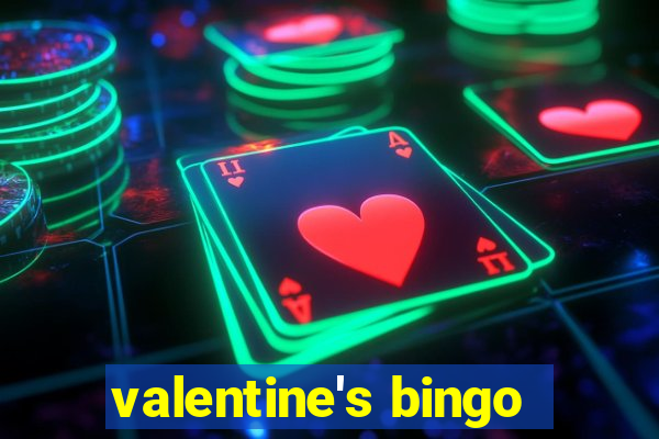 valentine's bingo