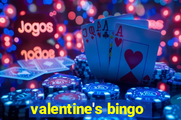 valentine's bingo