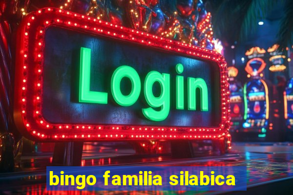 bingo familia silabica