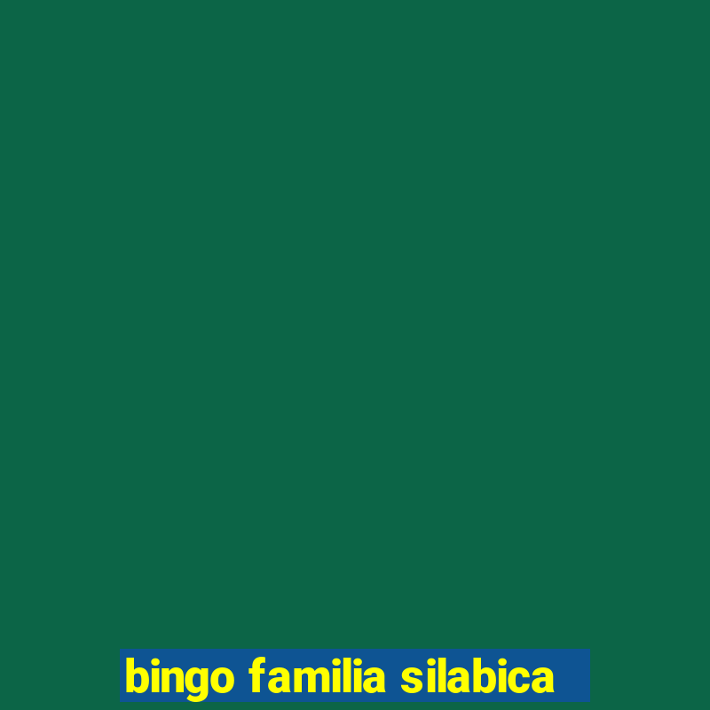 bingo familia silabica