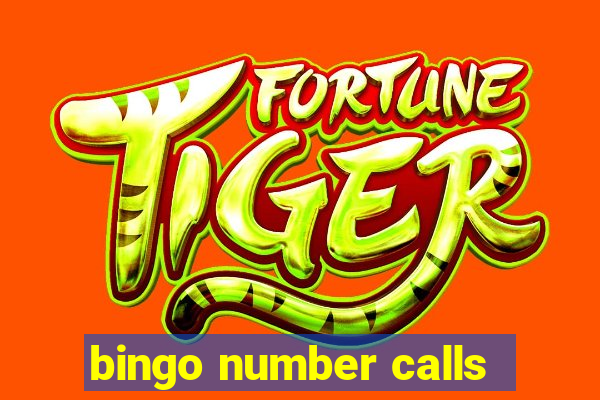 bingo number calls