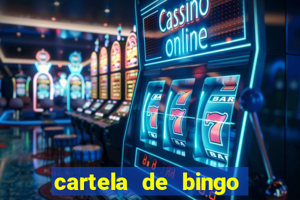 cartela de bingo 75 para imprimir