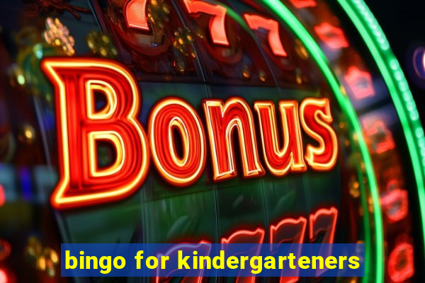 bingo for kindergarteners