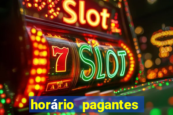 horário pagantes do fortune tiger