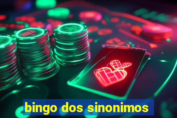 bingo dos sinonimos