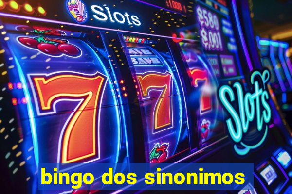 bingo dos sinonimos